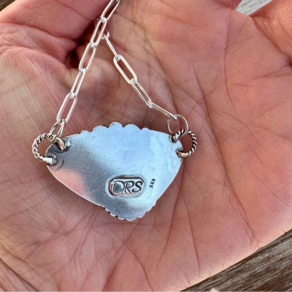 Royston Turquoise  Pendant Necklace